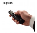 PUNTERO LOGITECH R800 WIRELESS / PANTALLA LCD / 30M GREEN LASER (PN 910-001350)